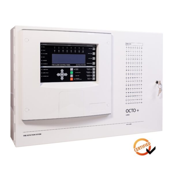 Octo+ Large 1-12 Loop Fire Alarm Control Panel