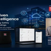IoT-driven fire intelligence solution for smart building fire safety featuring Milind Shah and NewAge Fire Protection.